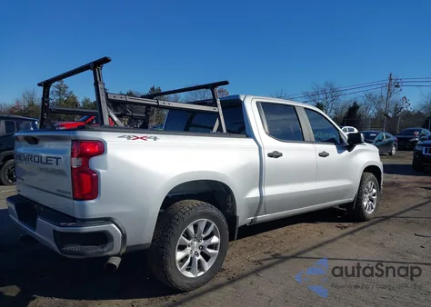 2021 Chevrolet Silverado 1500 4Wd Short Bed Custom from USA, damaged, VIN 3GCPYBEH2MG131546